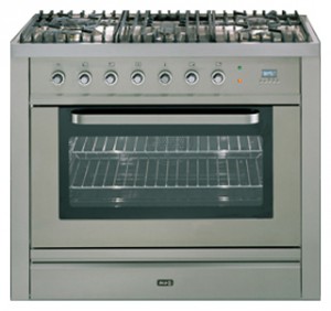 Kitchen Stove ILVE T-90FL-MP Stainless-Steel Photo