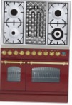 ILVE PDN-90B-MP Red Fogão de Cozinha