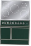 ILVE QDCI-90-MP Green Fogão de Cozinha