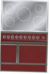 ILVE QDCI-90-MP Red Fogão de Cozinha
