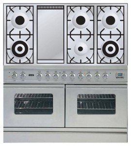 Kitchen Stove ILVE PDW-120F-VG Stainless-Steel Photo