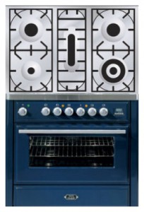 厨房炉灶 ILVE MT-90PD-E3 Blue 照片