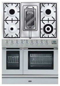 Kitchen Stove ILVE PDL-90R-MP Stainless-Steel Photo