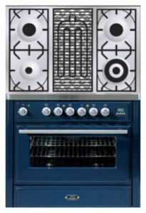 Кухонна плита ILVE MT-90BD-VG Blue фото