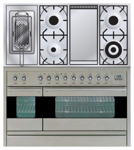 Кухонна плита ILVE PF-120FR-MP Stainless-Steel фото