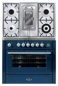 Кухонна плита ILVE MT-90RD-E3 Blue фото