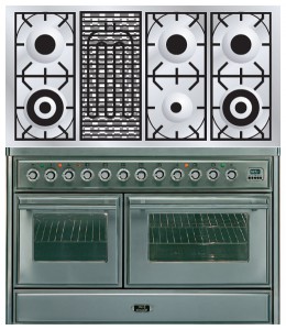 Kitchen Stove ILVE MTS-120BD-E3 Stainless-Steel Photo