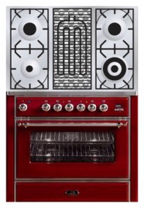 Кухненската Печка ILVE M-90BD-E3 Red снимка
