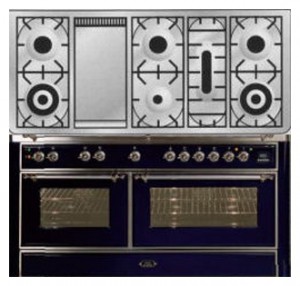 厨房炉灶 ILVE M-150FD-VG Blue 照片