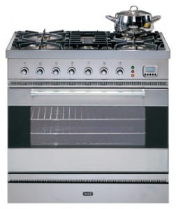 Fornuis ILVE P-80-VG Stainless-Steel Foto