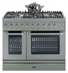 Kitchen Stove ILVE TD-90CL-MP Stainless-Steel Photo