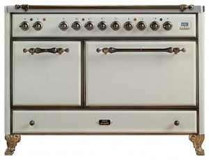厨房炉灶 ILVE MCD-120B6-MP Antique white 照片