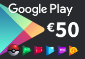 Google Play €50 BE Gift Card USD 62.35