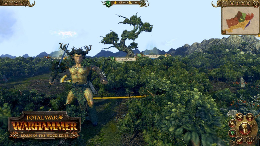 Total War: Warhammer - Realm of The Wood Elves DLC EU Steam CD Key USD 16.84
