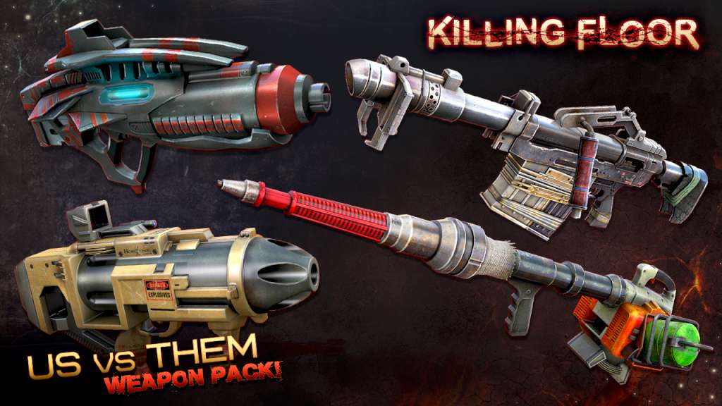 Killing Floor - Community Weapons Pack 3 - Us Versus Them Total Conflict Pack DLC Steam CD Key USD 0.85