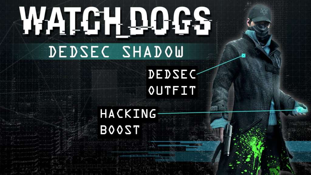 Watch Dogs - DEDSEC Outfit + Chicago South Club Skin Pack DLC EU PS3 CD Key USD 2.95