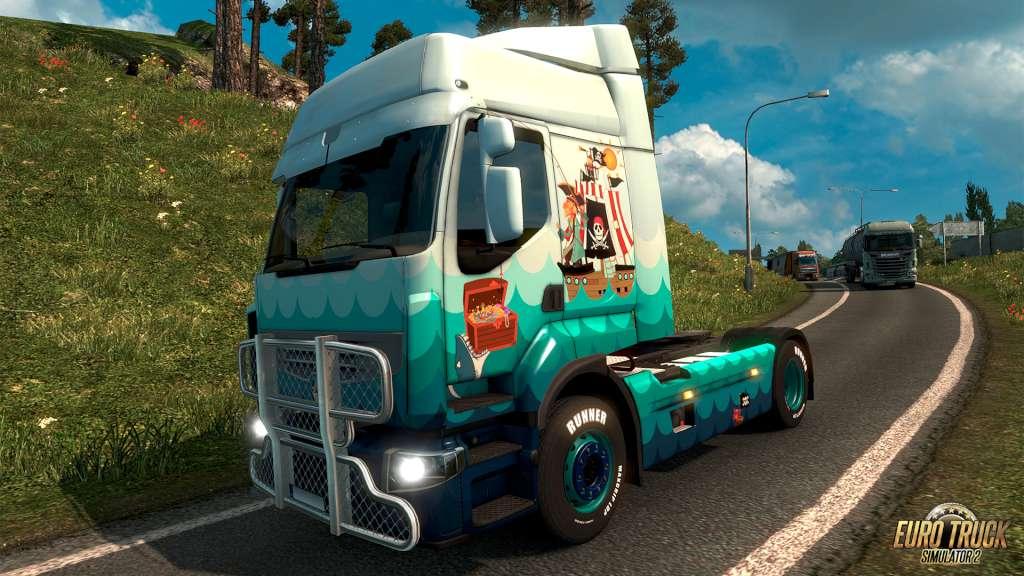Euro Truck Simulator 2 - Pirate Paint Jobs Pack Steam CD Key USD 1.41