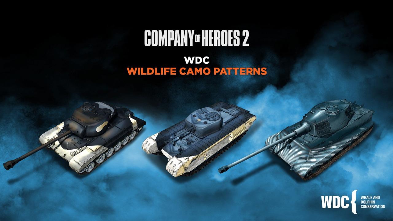 Company of Heroes 2 - Whale and Dolphin Pattern Pack Steam CD Key USD 0.31