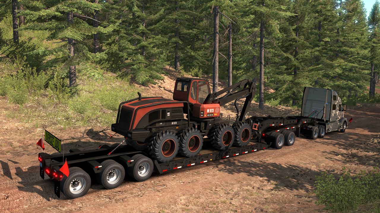 American Truck Simulator - Forest Machinery DLC EU Steam Altergift USD 3.34