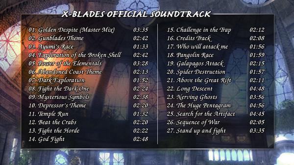 X-Blades - Soundtrack DLC Steam CD Key USD 0.55