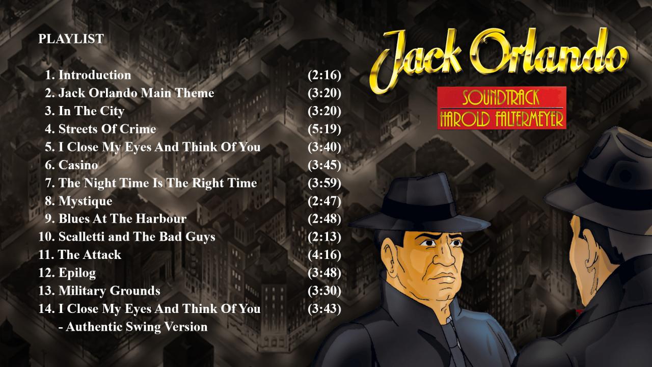Jack Orlando - Soundtrack DLC Steam CD Key USD 1.13