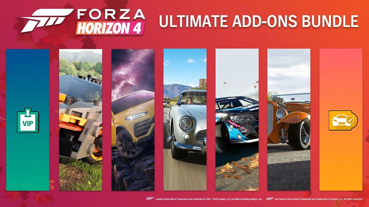 Forza Horizon 4 - Ultimate Add-Ons Bundle DLC EU XBOX One / Windows 10 CD Key USD 39.85
