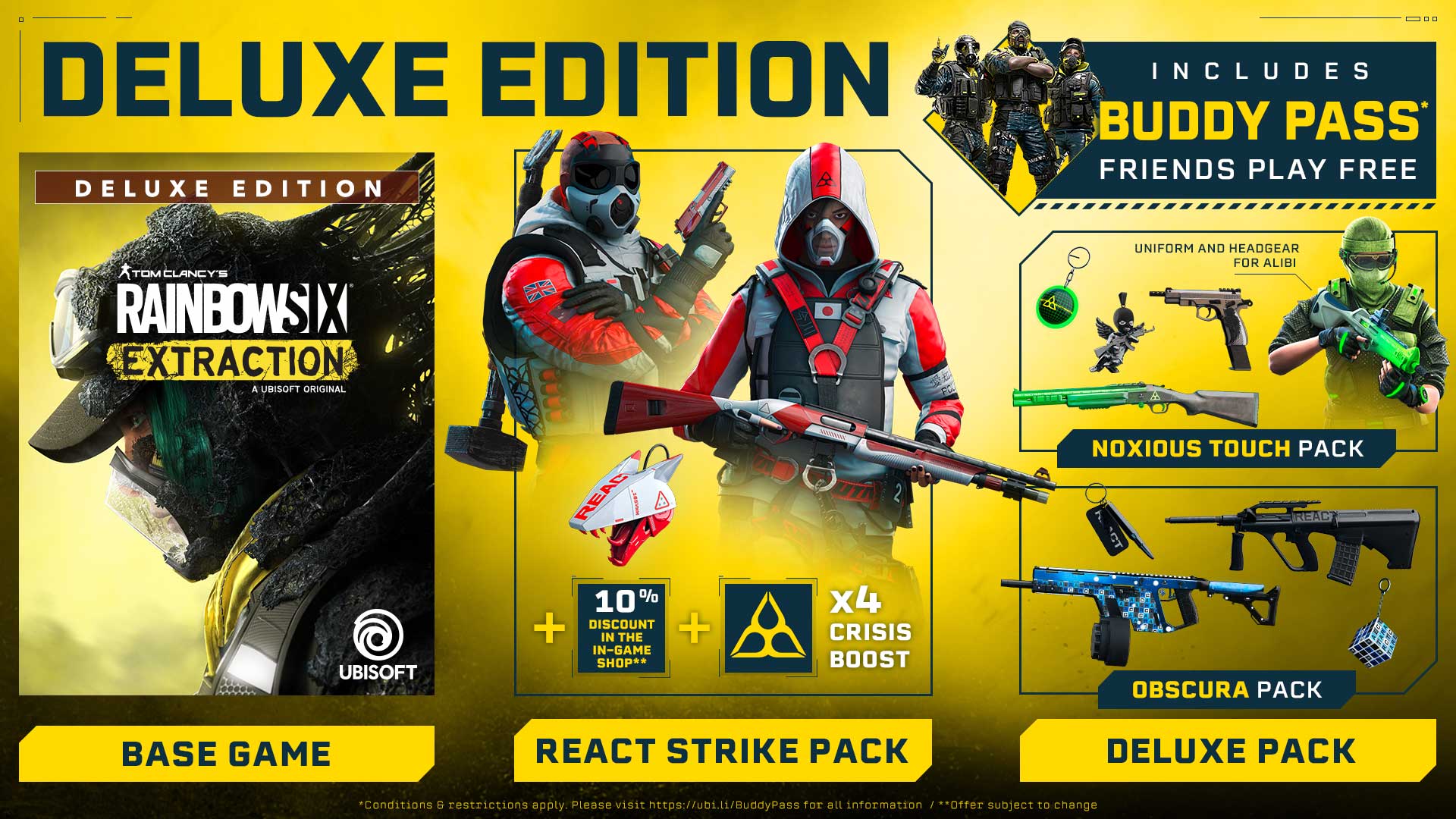 Tom Clancy's Rainbow Six Extraction Deluxe Edition XBOX One / Xbox Series X|S CD Key USD 19.32