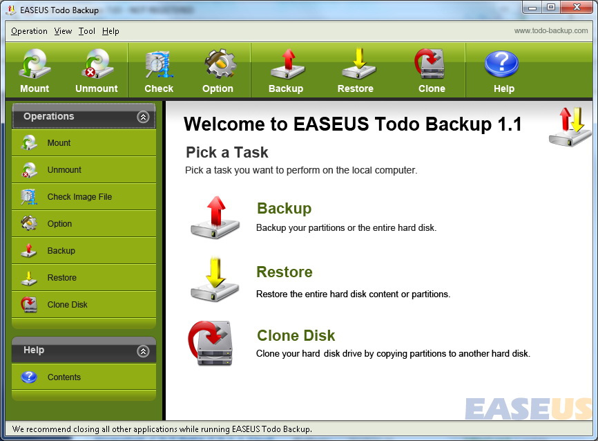 EaseUS ToDo Backup Home 10.0 (1PC) CD Key USD 33.89