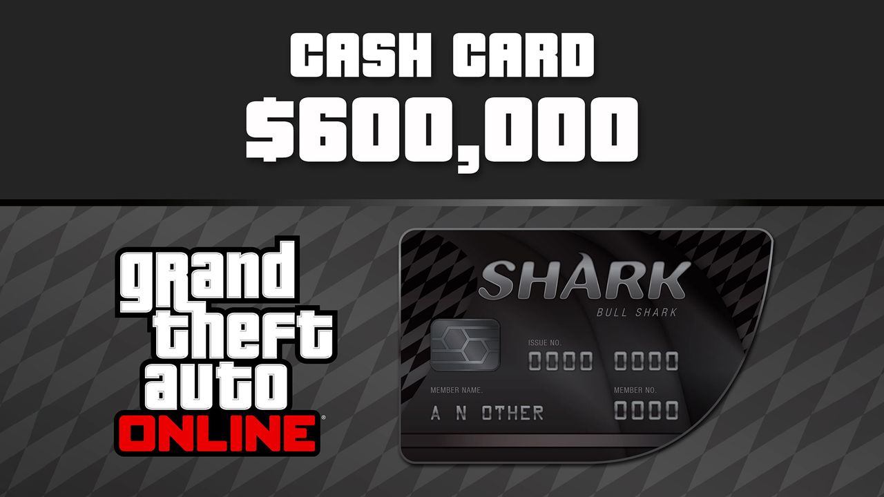 Grand Theft Auto Online - $600,000 Bull Shark Cash Card PC Activation Code USD 5.85