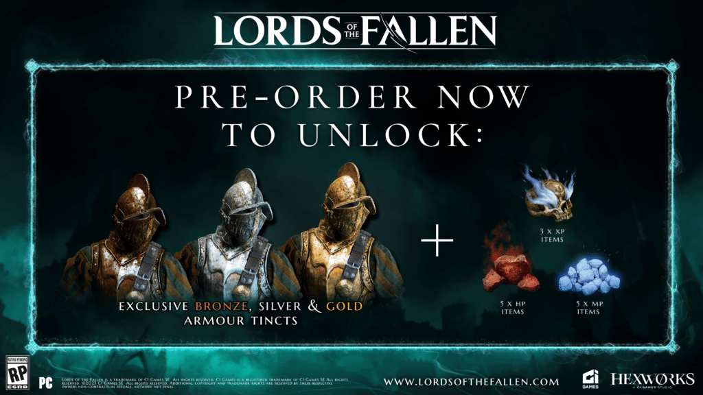 Lords of the Fallen (2023) - Pre-Order Bonus DLC Steam CD Key USD 1.68