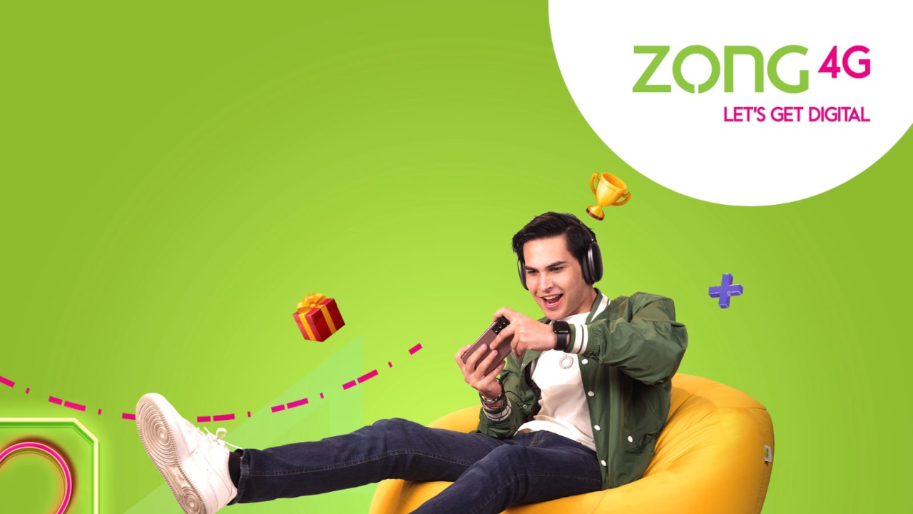 Zong 100 PKR Mobile Top-up PK USD 0.99