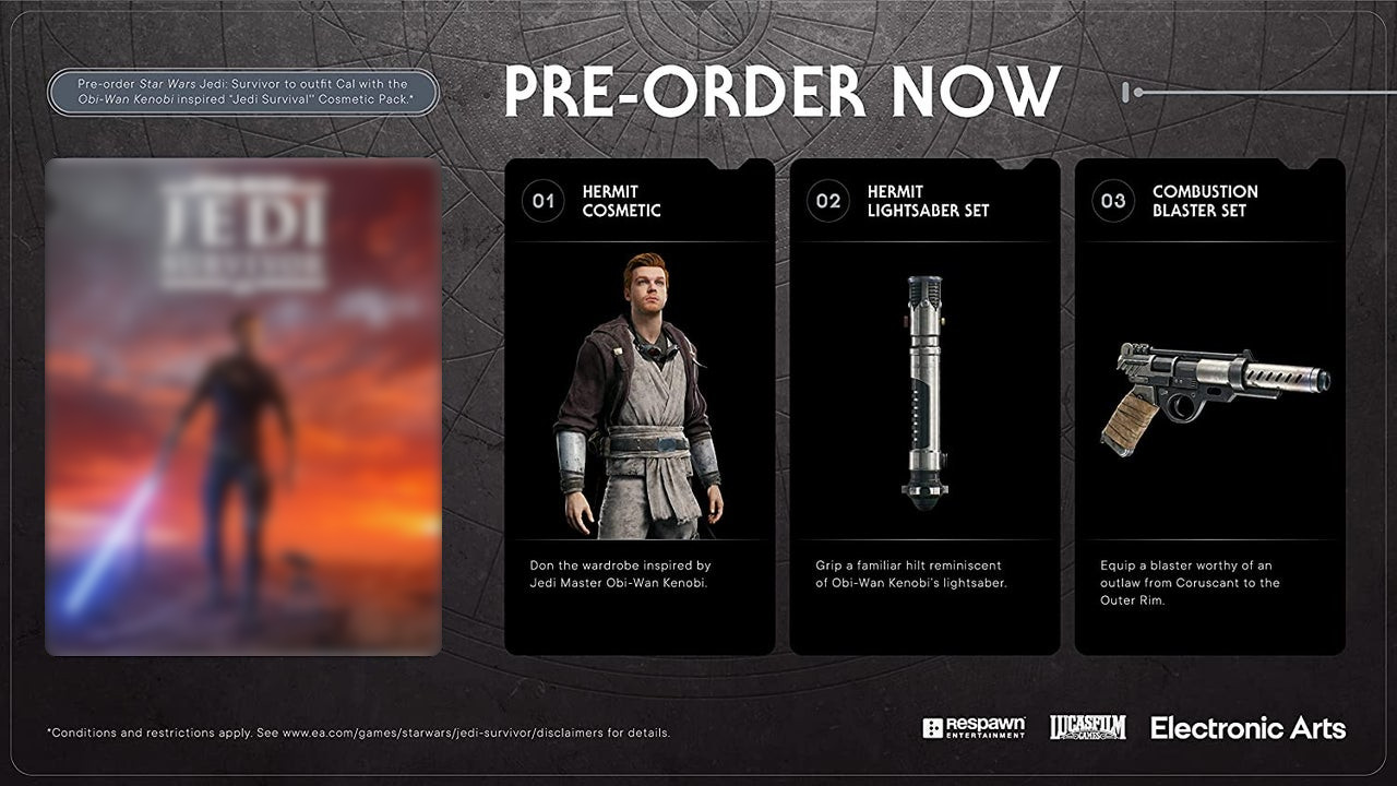 STAR WARS Jedi: Survivor - Preorder Bonus DLC XBOX One / Xbox Series X|S CD Key USD 19.2