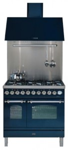 厨房炉灶 ILVE PDN-90B-VG Green 照片