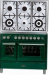ILVE MTD-1006D-E3 Green Virtuvės viryklė