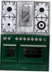 ILVE MTD-100RD-E3 Green Virtuvės viryklė