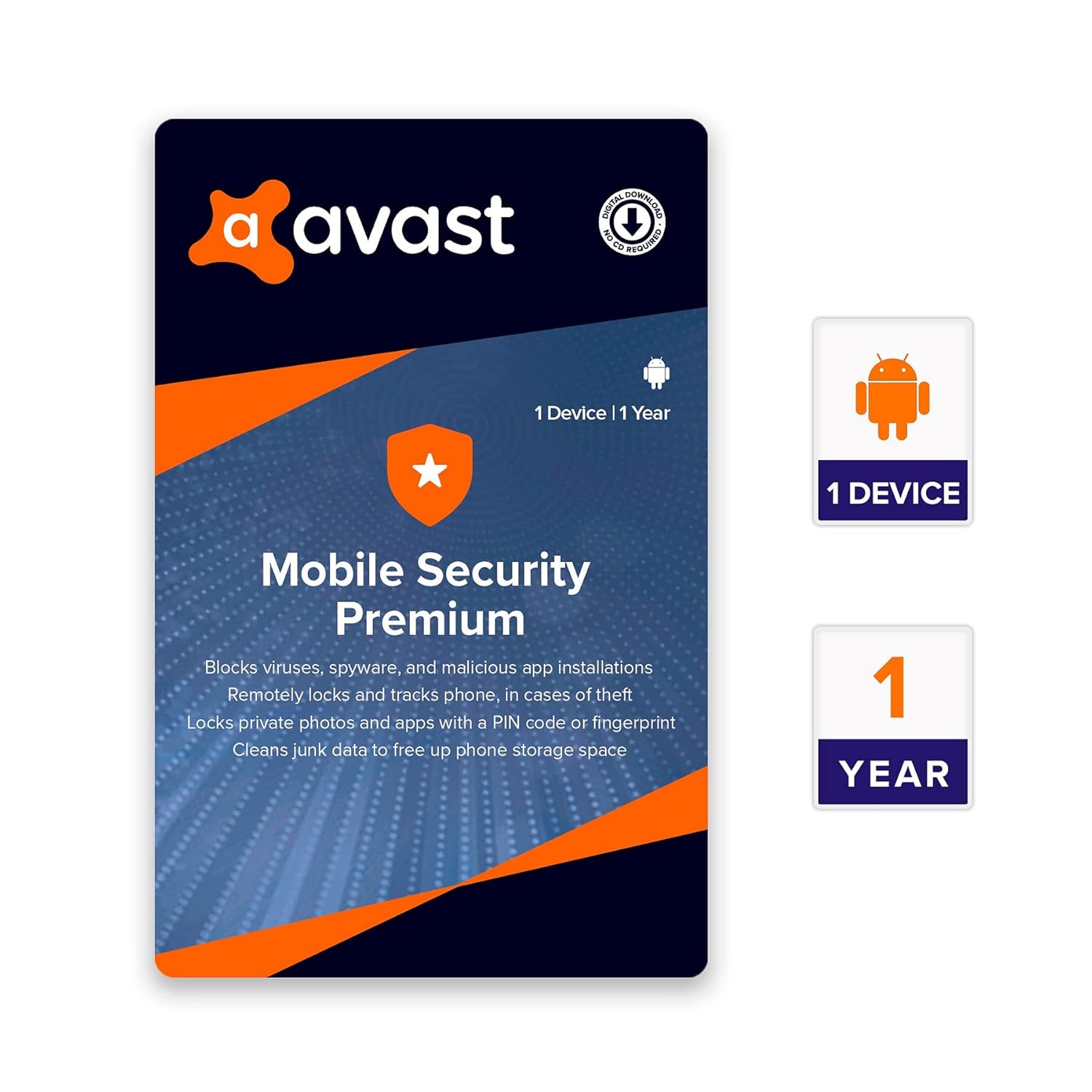 Avast Mobile Security Premium for Android 2024 Key (2 Years / 1 Device) USD 11.29