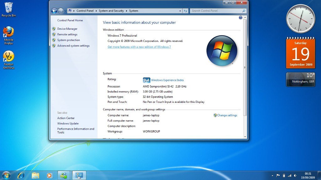Windows 7 Home Basic OEM Key USD 19.76