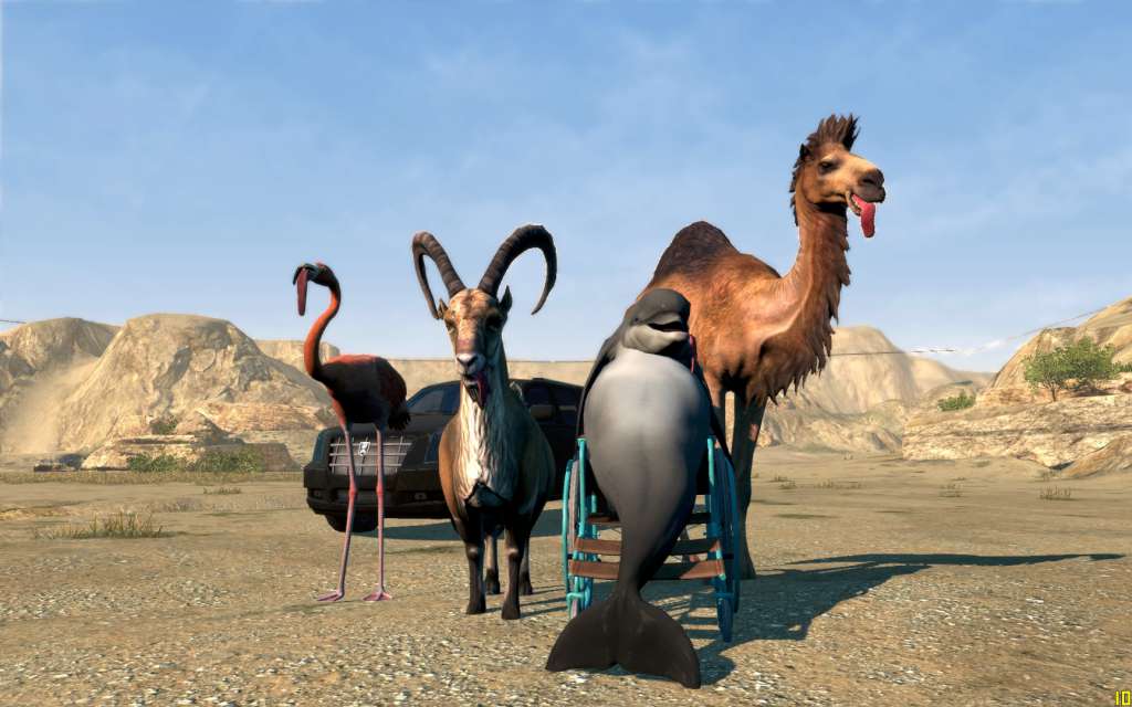 Goat Simulator - PAYDAY DLC Steam CD Key USD 1.4