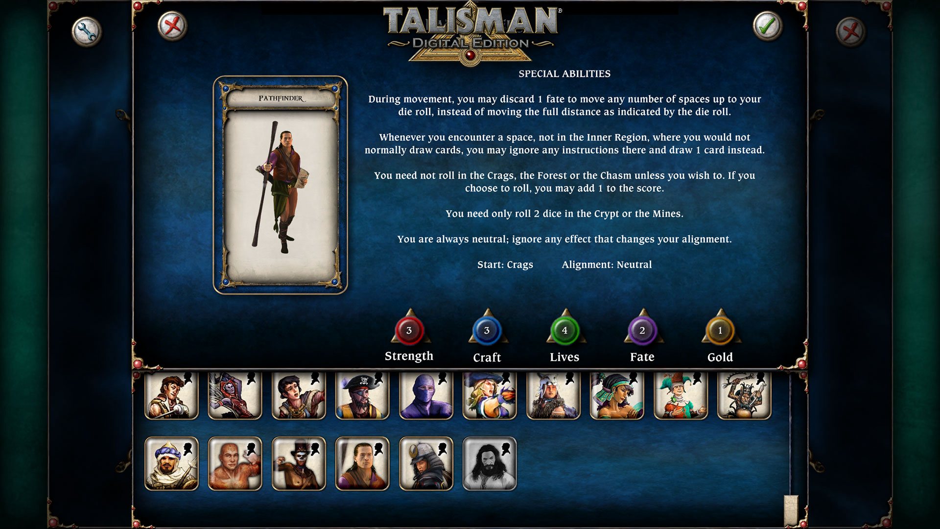 Talisman - Character Pack #18 Pathfinder DLC Steam CD Key USD 0.88