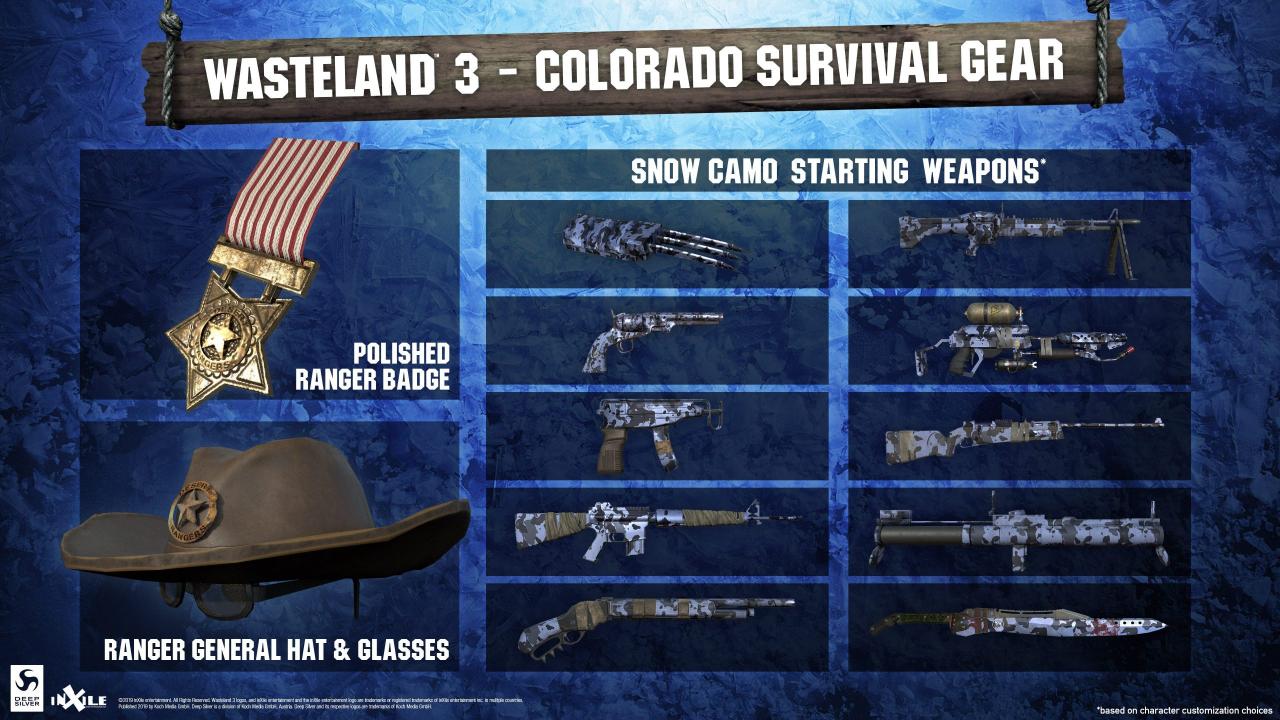Wasteland 3 - Colorado Survival Gear DLC Steam CD Key USD 1.63
