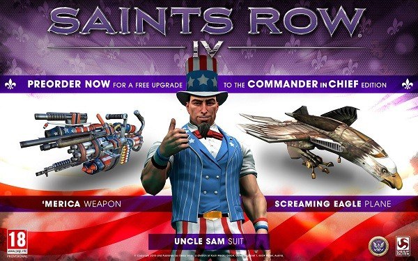 Saints Row IV Commander in Chief Edition Steam CD Key USD 6.77