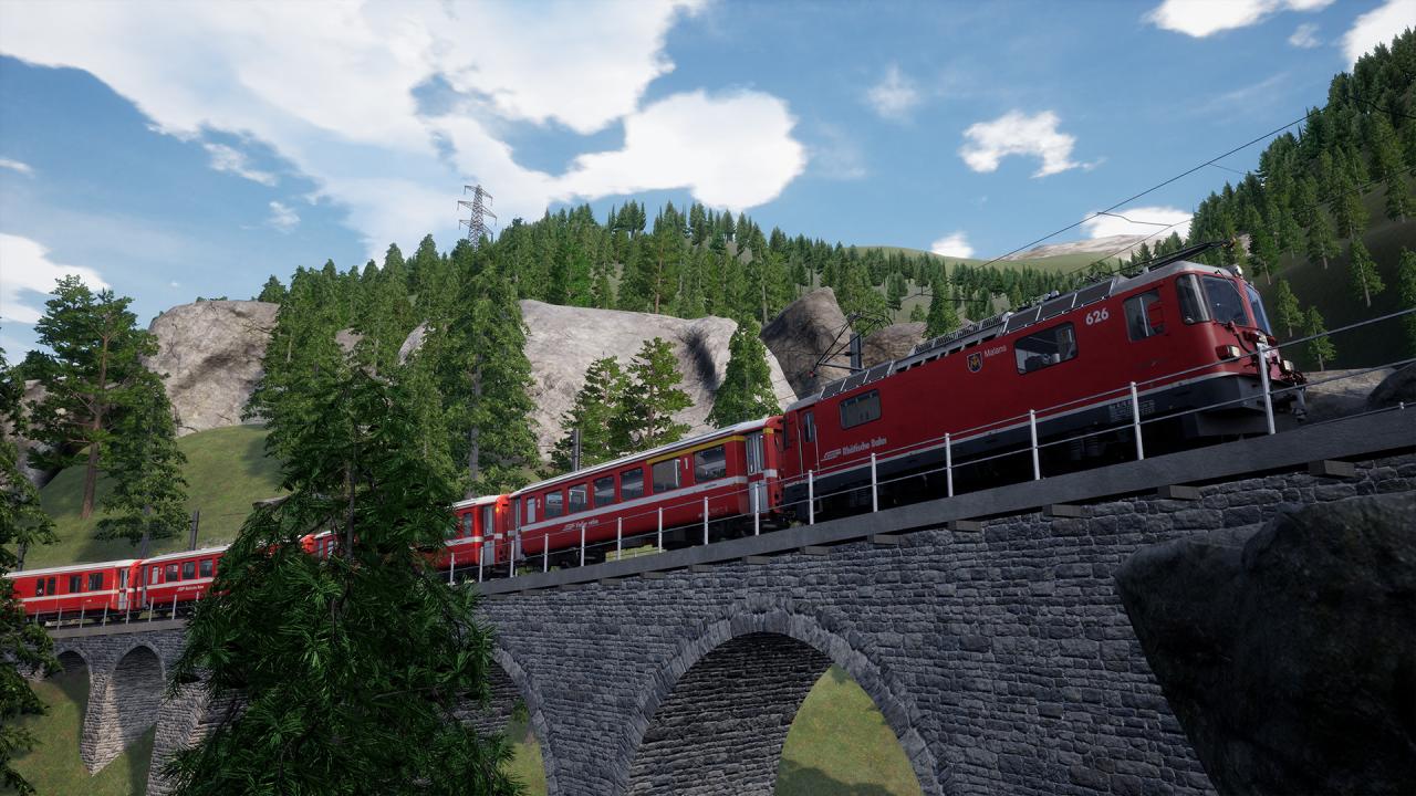 Train Sim World 2 - Arosalinie: Chur - Arosa Route Add-On DLC Steam Altergift USD 36.57