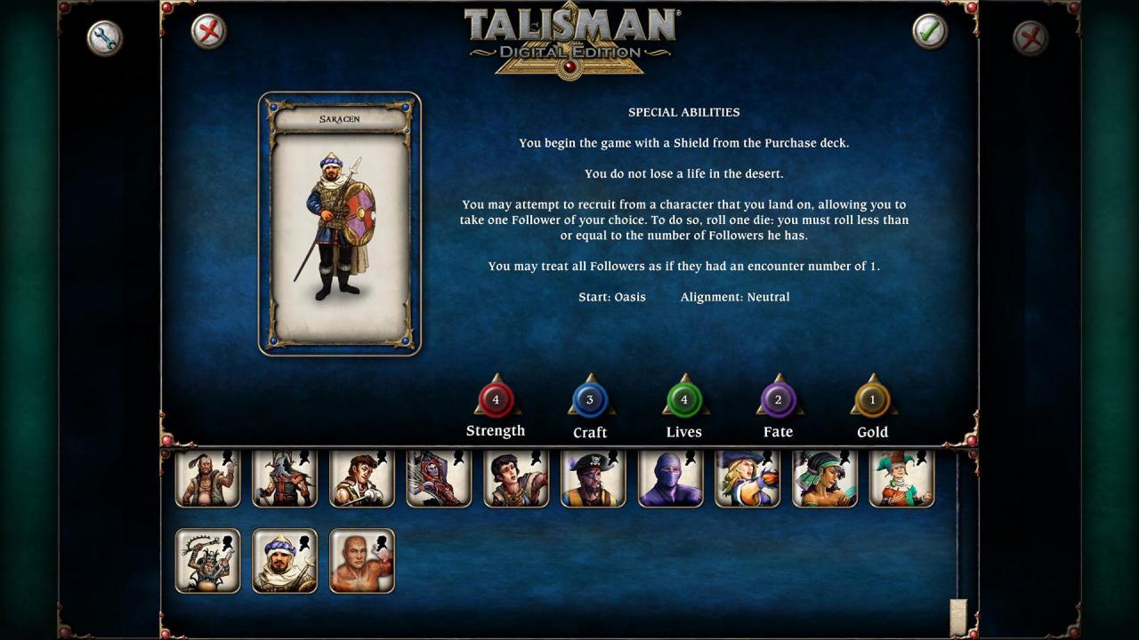 Talisman - Character Pack #15 - Saracen DLC Steam CD Key USD 0.79