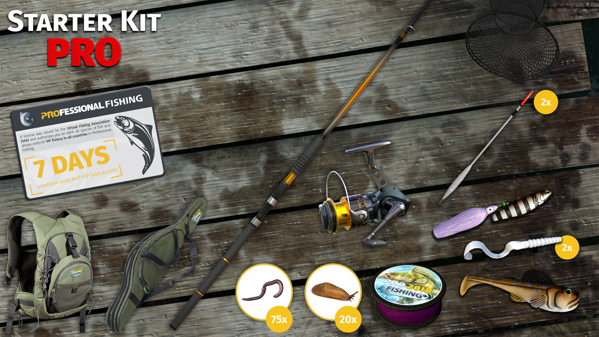 Professional Fishing - Starter Kit Pro DLC Steam CD Key USD 1.02