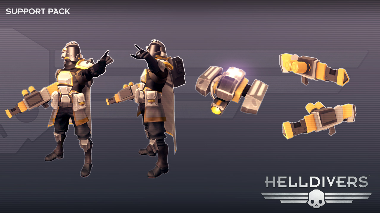 HELLDIVERS - Support Pack DLC Steam CD Key USD 0.95