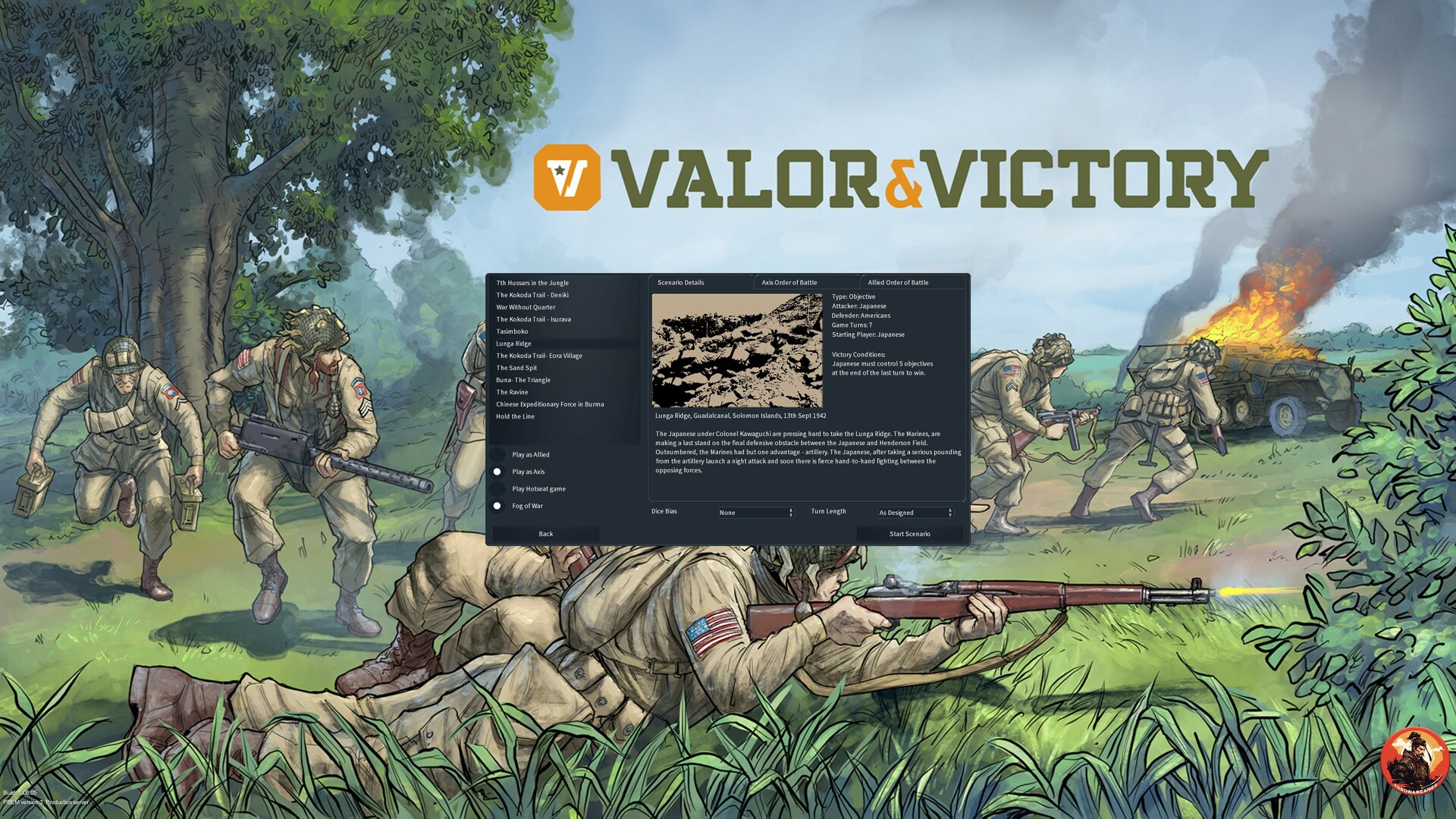 Valor & Victory - Pacific DLC Steam CD Key USD 10.14