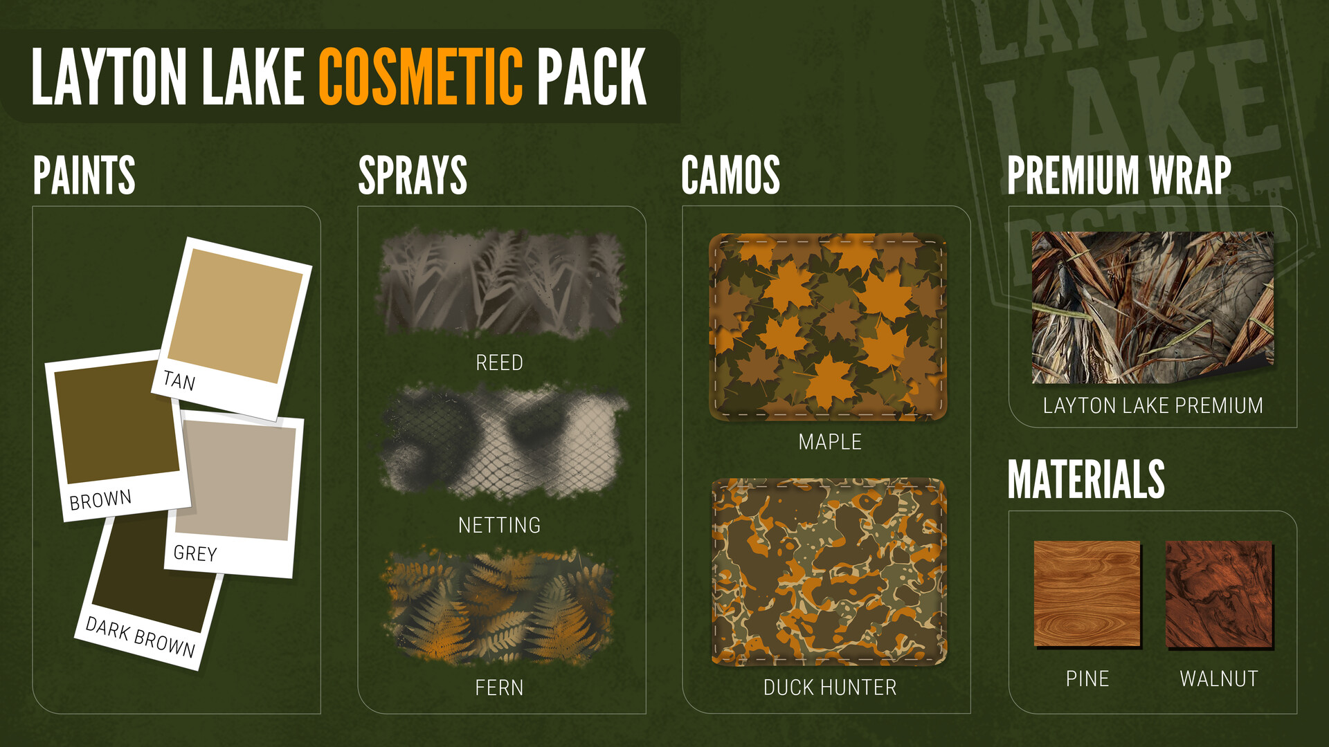theHunter: Call of the Wild - Layton Lake Cosmetic Pack DLC Steam CD Key USD 2.57