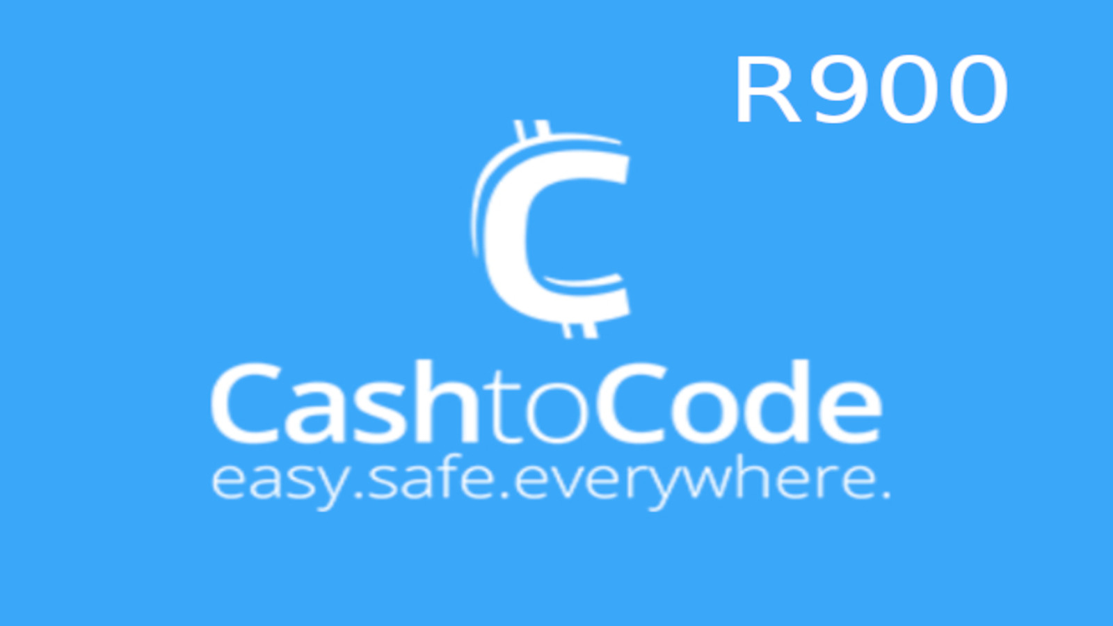 CashtoCode R900 Gift Card ZA USD 54.46