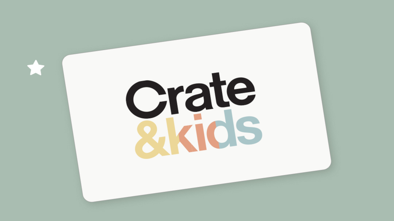 Crate & Kids $50 Gift Card US USD 61.84