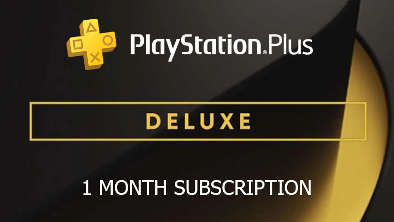 PlayStation Plus Deluxe 1 Month Subscription ACCOUNT USD 16.94